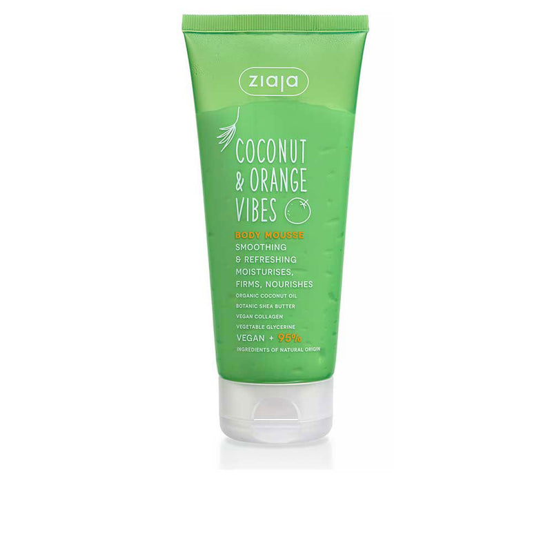Ziaja Coconut & Orange Vibes Softening And Refreshing Body Mousse 200 Ml | Vuodevaatteet.fi