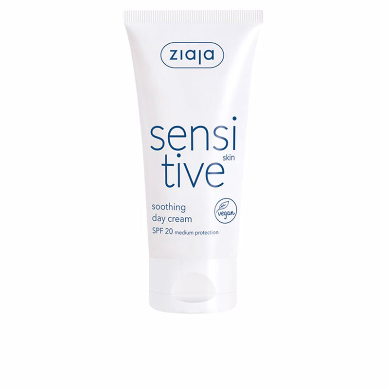 Ziaja Sensitive päivävoide herkälle iholle 50 ml | Vuodevaatteet.fi