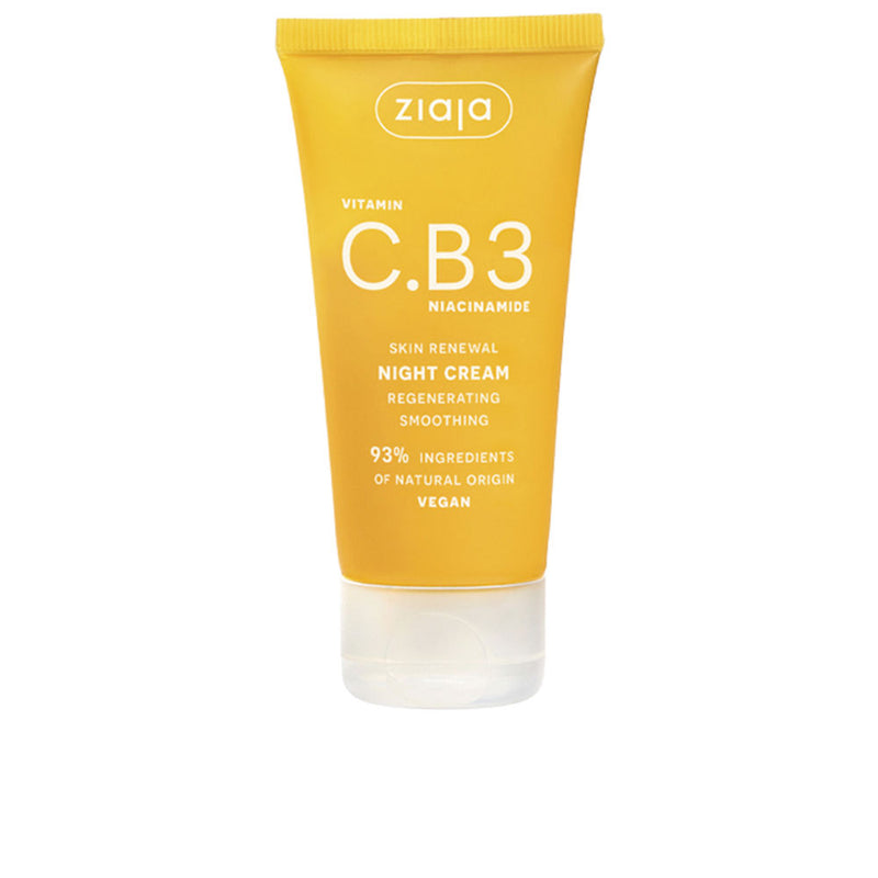 Ziaja Vitamin c.b3 niacinamide uudistava yövoide kasvoille 50 ml | Vuodevaatteet.fi