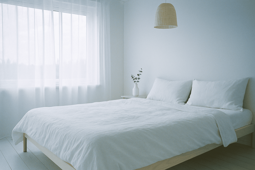 Puhtaat valkeat lakanat