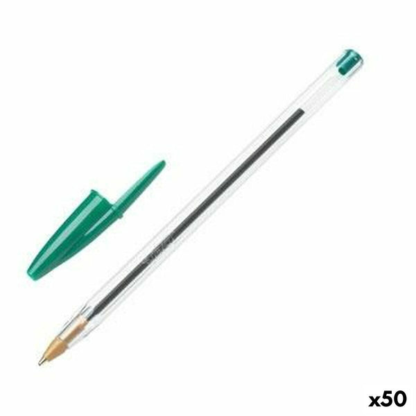 Bic Cristal Vihreä Kuulakärkikynä 50 kpl