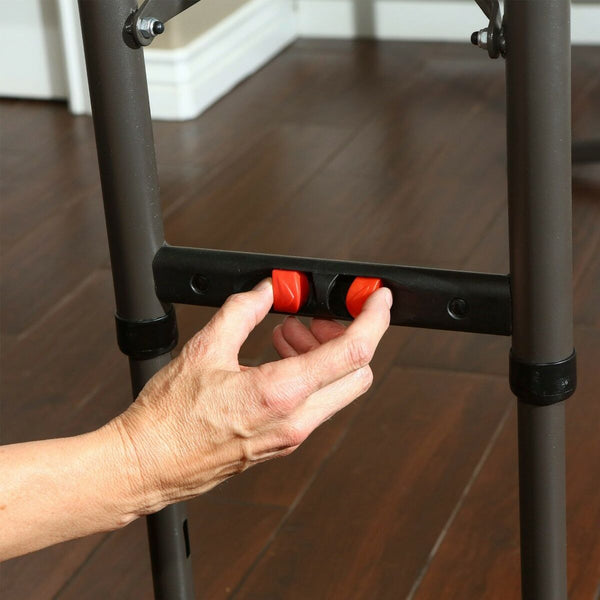 Taitettava Valkoinen Pöytä Teräs ja Muovi 183x91x76 cm