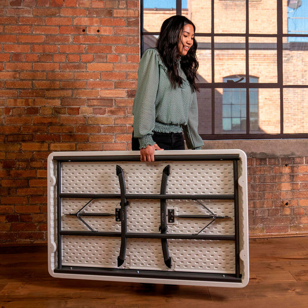 Taitettava Pöytä Lifetime Valkoinen