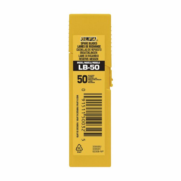 Olfa Jaettava Leikkurin Terä 18 mm, 50 kpl