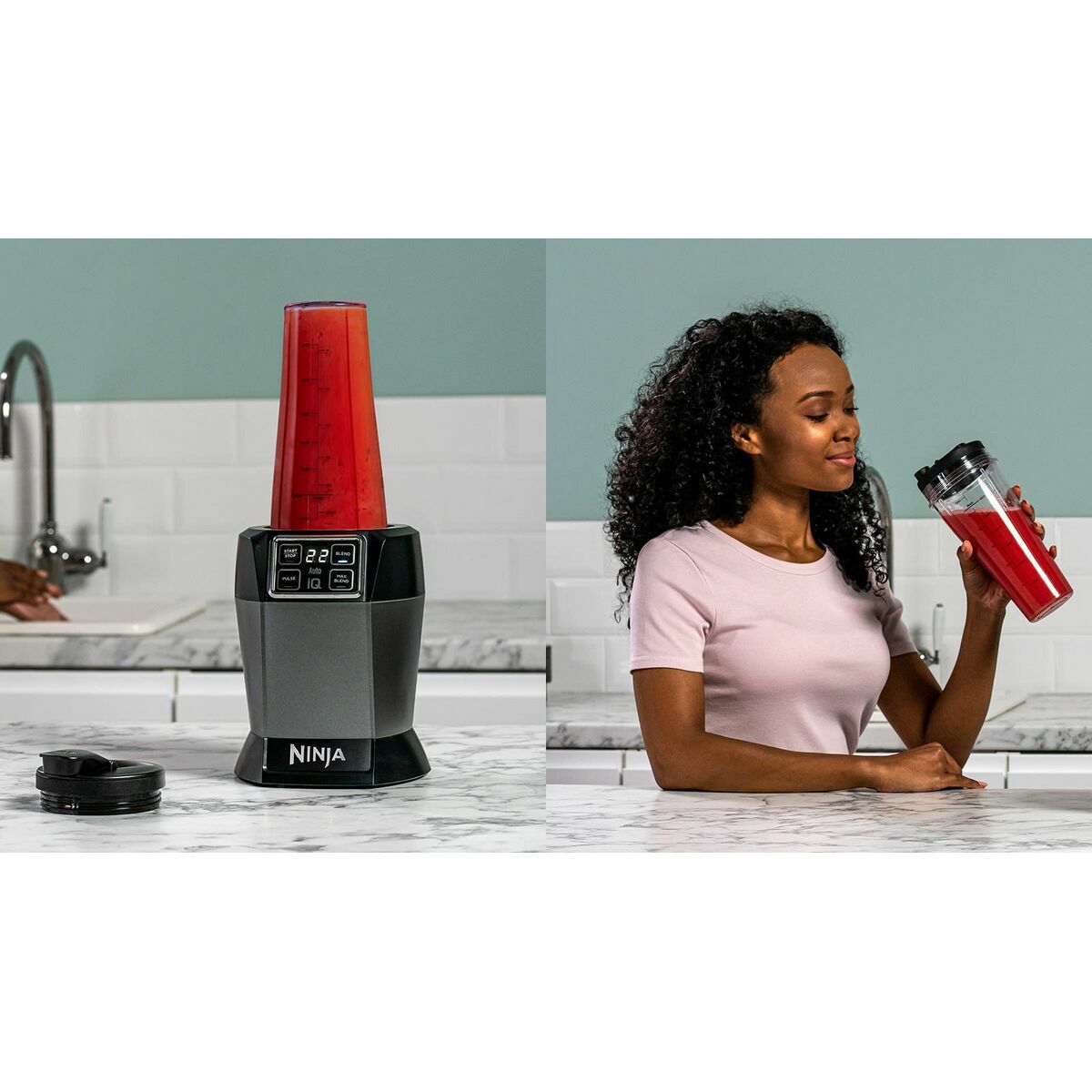 Ninja Kuppiblenderi 1000W 700ml - Vuodevaatteet.fi