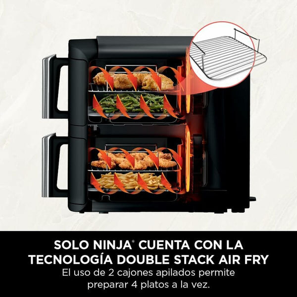 Ninja Rasvakeitin Musta 7,6 L - Vuodevaatteet.fi