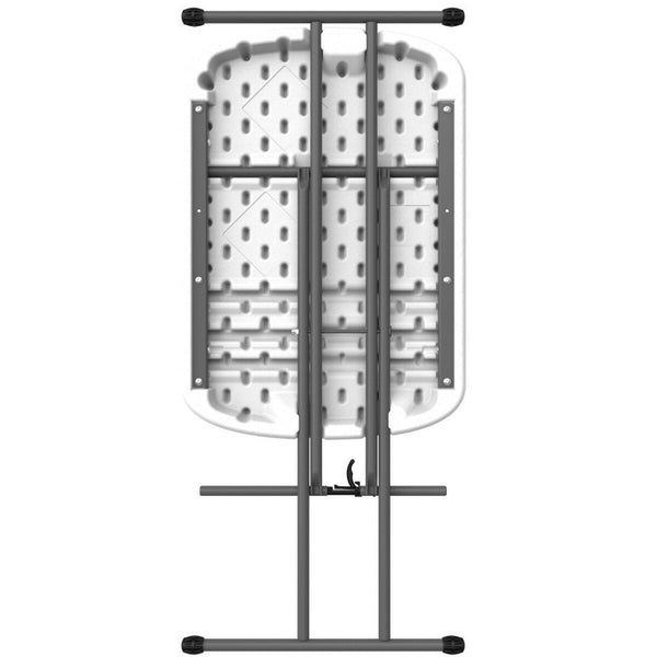 Lifetime Taitettava Piknikpöytä Valkoinen