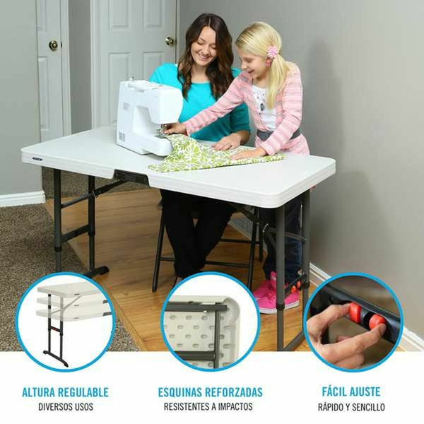 Taitettava Pöytä 122 x 86 x 61 cm, Kerma