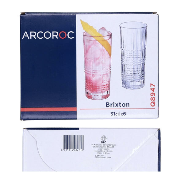 Arcoroc Brixton lasisetti 310 ml, 6 kpl