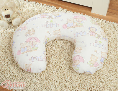 Monikäyttöinen imetystyyny - irrotettava päällinen - teddy bear family