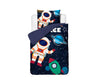 Lasten Pussilakanasetti Space man 2 Sininen 140 x 200/220