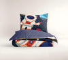 Lasten Pussilakanasetti Space man 2 Sininen 140 x 200/220