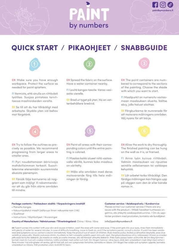 Starry Night - Paint By Numbers