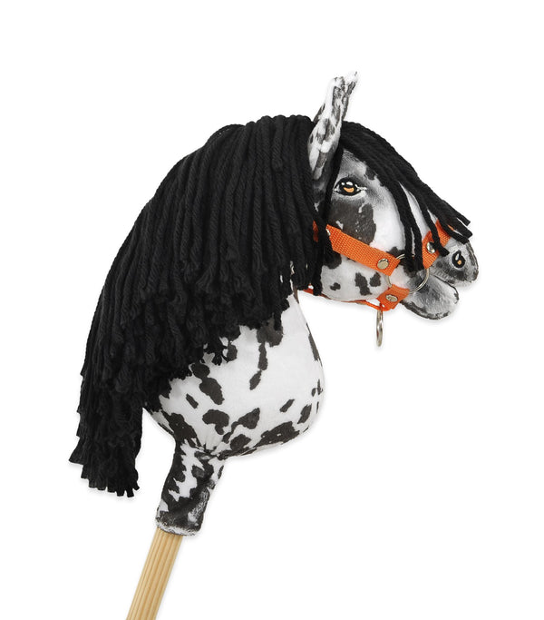 Super Hobby Horse - Super Hobby Horse Premium keppihevonen - leopardi mustalla harjalla A4