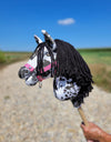 Super Hobby Horse - Super Hobby Horse Premium keppihevonen - leopardi mustalla harjalla A4