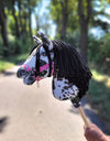 Super Hobby Horse - Super Hobby Horse Premium keppihevonen - leopardi mustalla harjalla A4