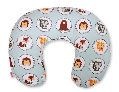 Monikäyttöinen imetystyyny - irrotettava päällinen - mint animals