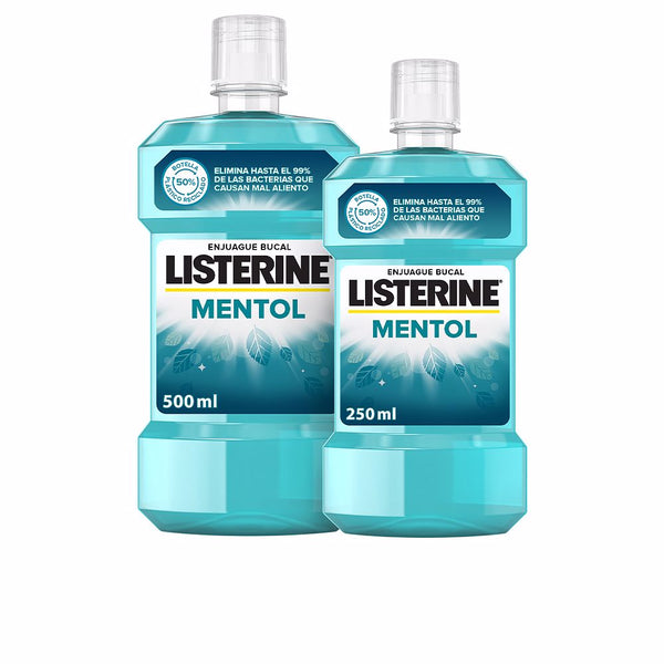 Listerine - Mentol Enjuague Bucal set