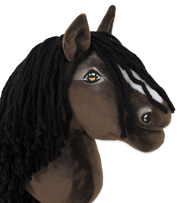 Super Hobby Horse - Super Hobby Horse Premium keppihevonen tummanruunikko hevonen A5