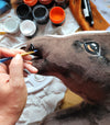 Premium Keppihevonen / Hobby Horse - Dark bay A3