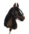 Premium Keppihevonen / Hobby Horse - Dark bay A3