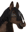 Premium Keppihevonen / Hobby Horse - Dark bay A3