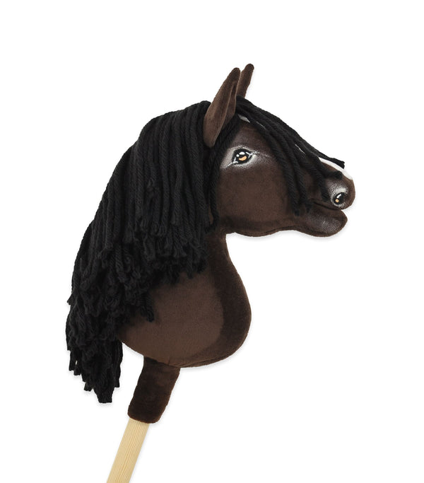 Super Hobby Horse - Super Hobby Horse Premium keppihevonen tummanruunikko hevonen A4
