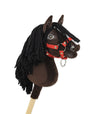 Super Hobby Horse - Super Hobby Horse Premium keppihevonen tummanruunikko hevonen A4