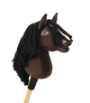Super Hobby Horse - Super Hobby Horse Premium keppihevonen tummanruunikko hevonen A4