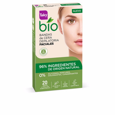 Bio natural 0% kasvojen vahaliuskat 20 kpl