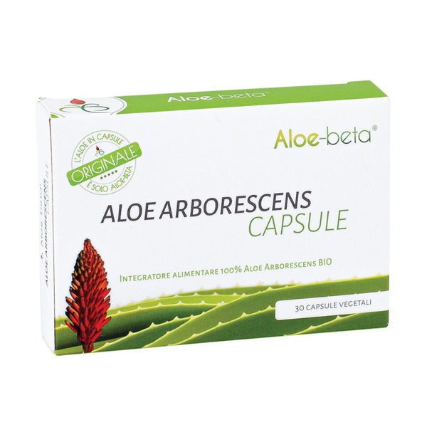 Aloe Beta - Aloe Beta Arborescens Aloe Capsules 100% Aloe 30Un