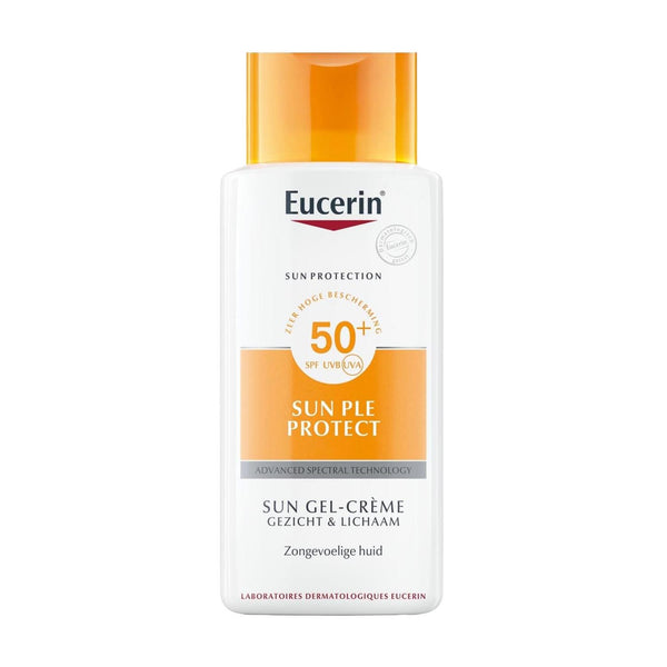 Eucerin - Eucerin Sun Ple Protect Spf 50+ Geeli-voide Kasvot & Vartalo Tube 150Ml