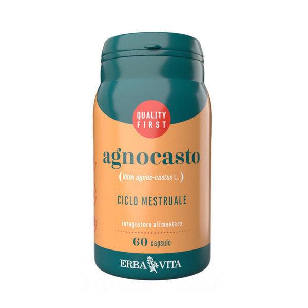 Erba Vita - Erba Vita Agnocasto Capsulas Alimenticias Ciclo Menstrual 60Un