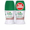 Bio natural 0% invisible deo roll-on erä 2 x 50 ml