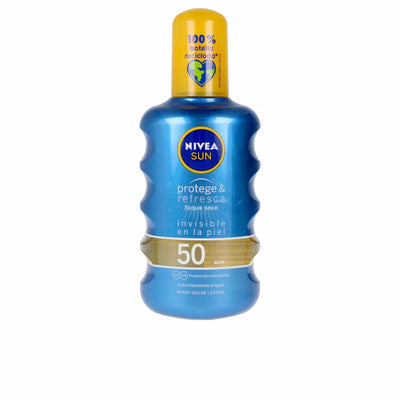 Sun protege&refresca kuiva aurinkosuihke spf50 200 ml