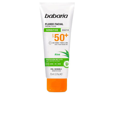 Solar adn sensitive kasvojen aurinkovoide spf50+ 75 ml