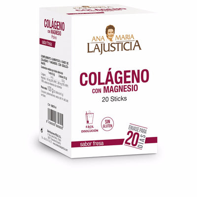 Colágeno Con Magnesio Sabor Fresa 20 Sticks