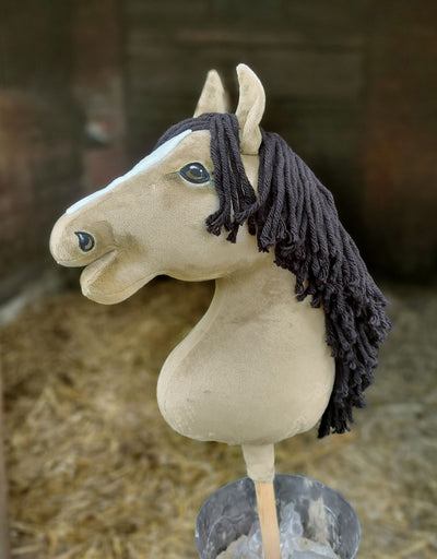 Premium Keppihevonen / Hobby Horse - Dun horse A3