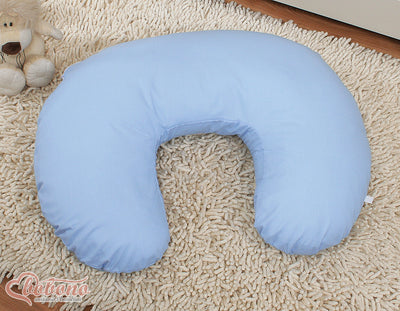 Monikäyttöinen imetystyyny - irrotettava päällinen - blue