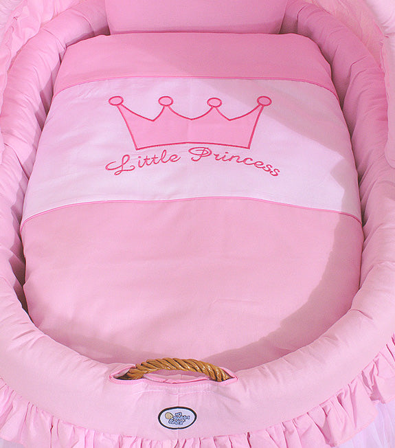 My Sweet Baby - Punottu vauvan kehto kuomulla - Little Princess vaaleanpunainen