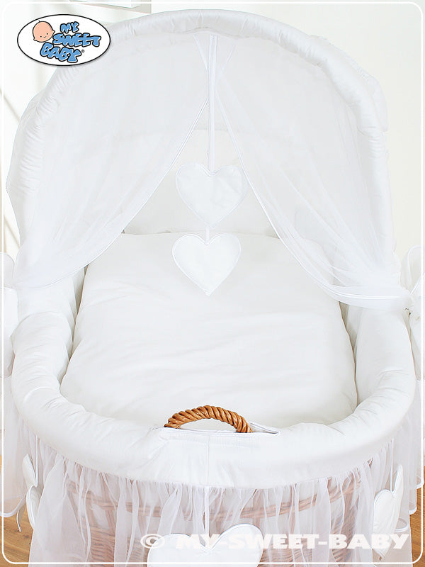 My Sweet Baby - Päällissetti 4 osaa Moses Basket/Wicker -kehtoon no. 58962-123 tai 78962-123