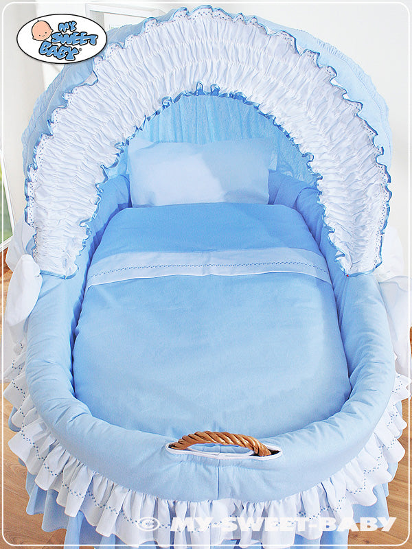 My Sweet Baby - 4-osainen vuodesetti Moses Basket/Wicker crib 58962-109 tai 78962-109