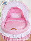 My Sweet Baby - 4-osainen päällyssarja Mooseksen koriin/paju-kehtoon 58962-119 tai 78962-119