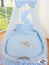 My Sweet Baby - Päällissetti 4 osaa Moses Basket / Wicker crib -kehtoon no. 99690e-807 i 79690e-807