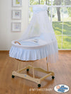 My Sweet Baby - Päällissetti 4 osaa Moses Basket/Wicker crib 99690-815
