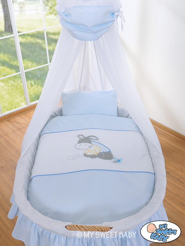 My Sweet Baby - Päällissetti 4 osaa Moses Basket/Wicker crib 99690-815