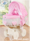 My Sweet Baby - Päällissetti 4 osaa Moses Basket / Wicker crib 58962-122 tai 78962-122
