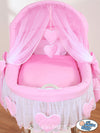 My Sweet Baby - Päällissetti 4 osaa Moses Basket / Wicker crib 58962-122 tai 78962-122