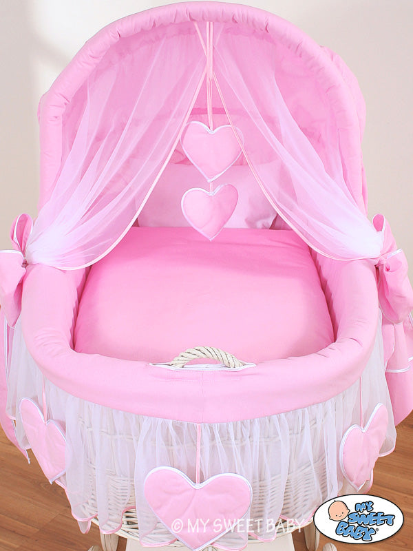 My Sweet Baby - Päällissetti 4 osaa Moses Basket / Wicker crib 58962-122 tai 78962-122