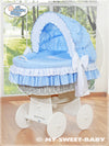 My Sweet Baby - 4-osainen vuodesetti Moses Basket/Wicker crib 58962-109 tai 78962-109
